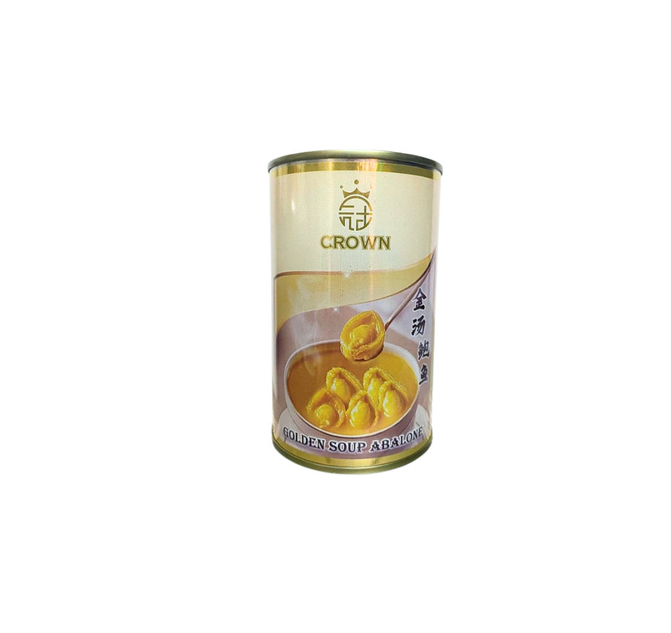 CROWN Golden Soup Abalone【80g】6pcs